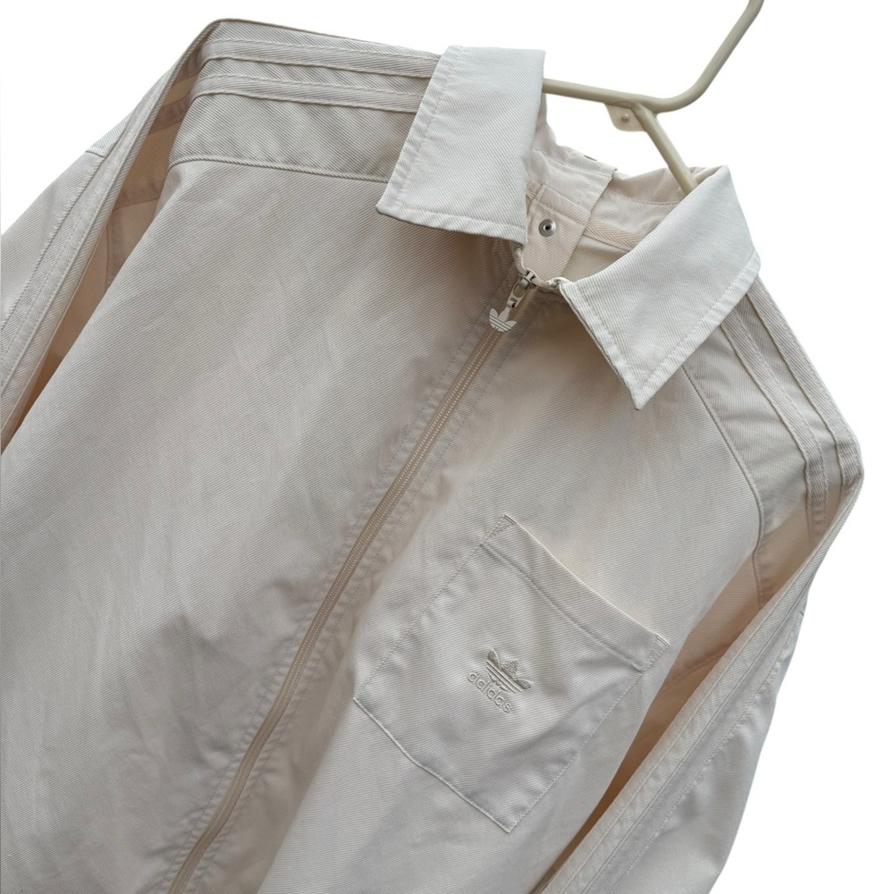 adidas Originals Zip Front OverShirt, Women’s Large Shacket - Picture 3 of 12